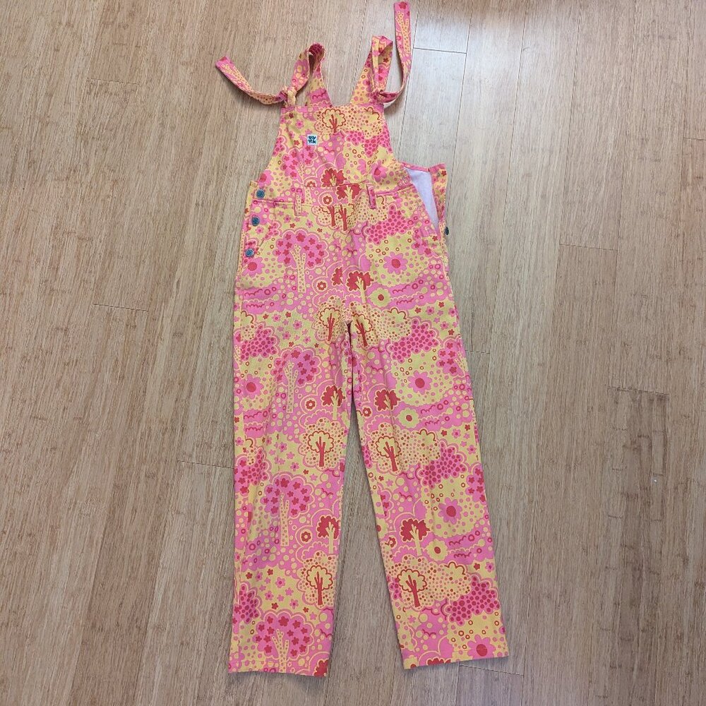 Lucy and Yak Dungarees Elizabeth Wibley Limited Edition Collab US Size 6 Long